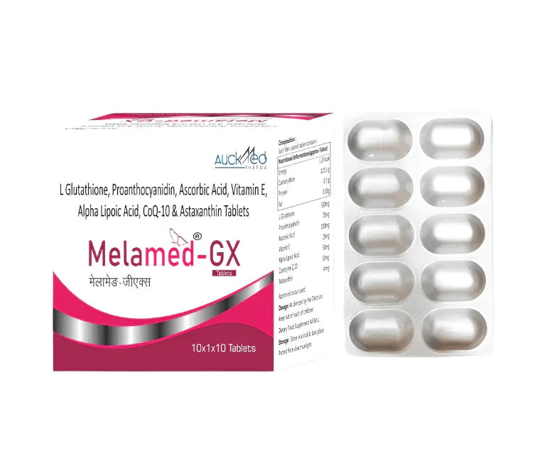 Melamed-GX Tablet – Glutathione Skin Brightening Support