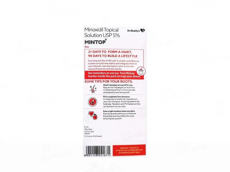 Mintop Eva 5% Solution - Atomic Pharmacy