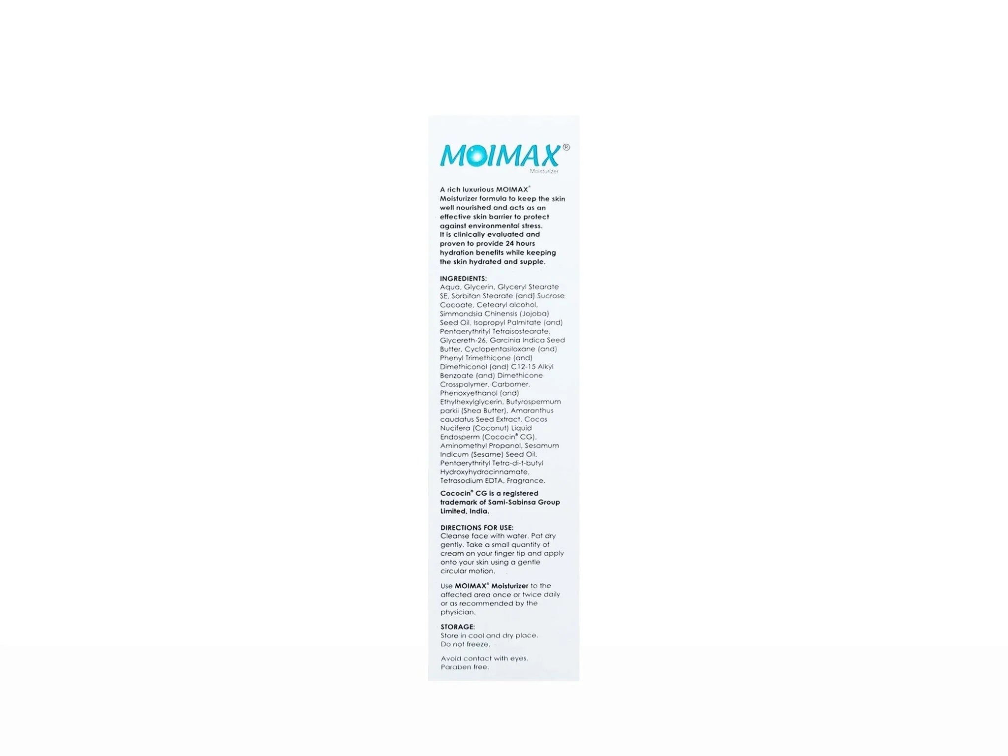 Moimax Moisturizer Cream - Atomic Pharmacy