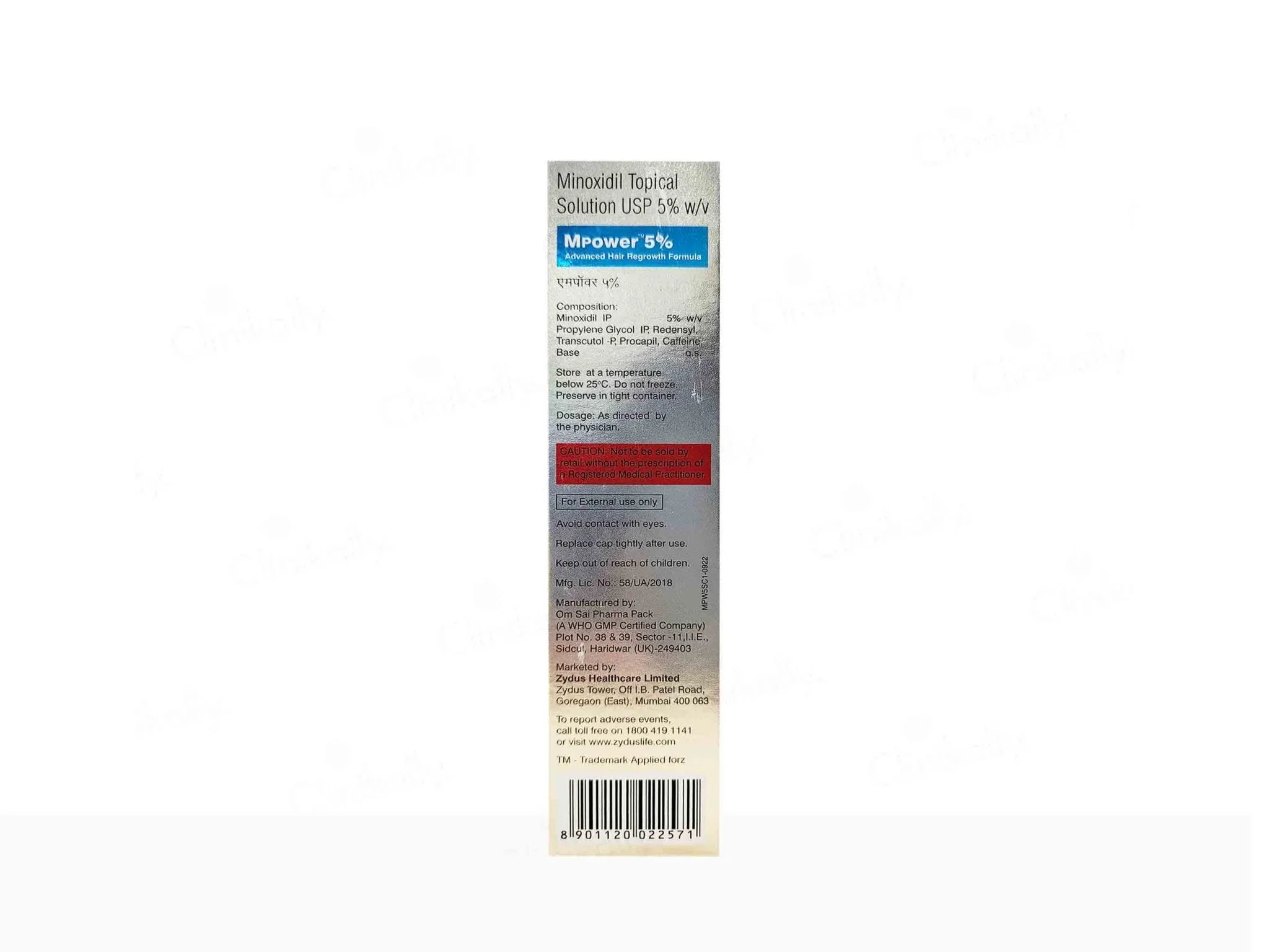 MPower 5% Topical Solution - Atomic Pharmacy