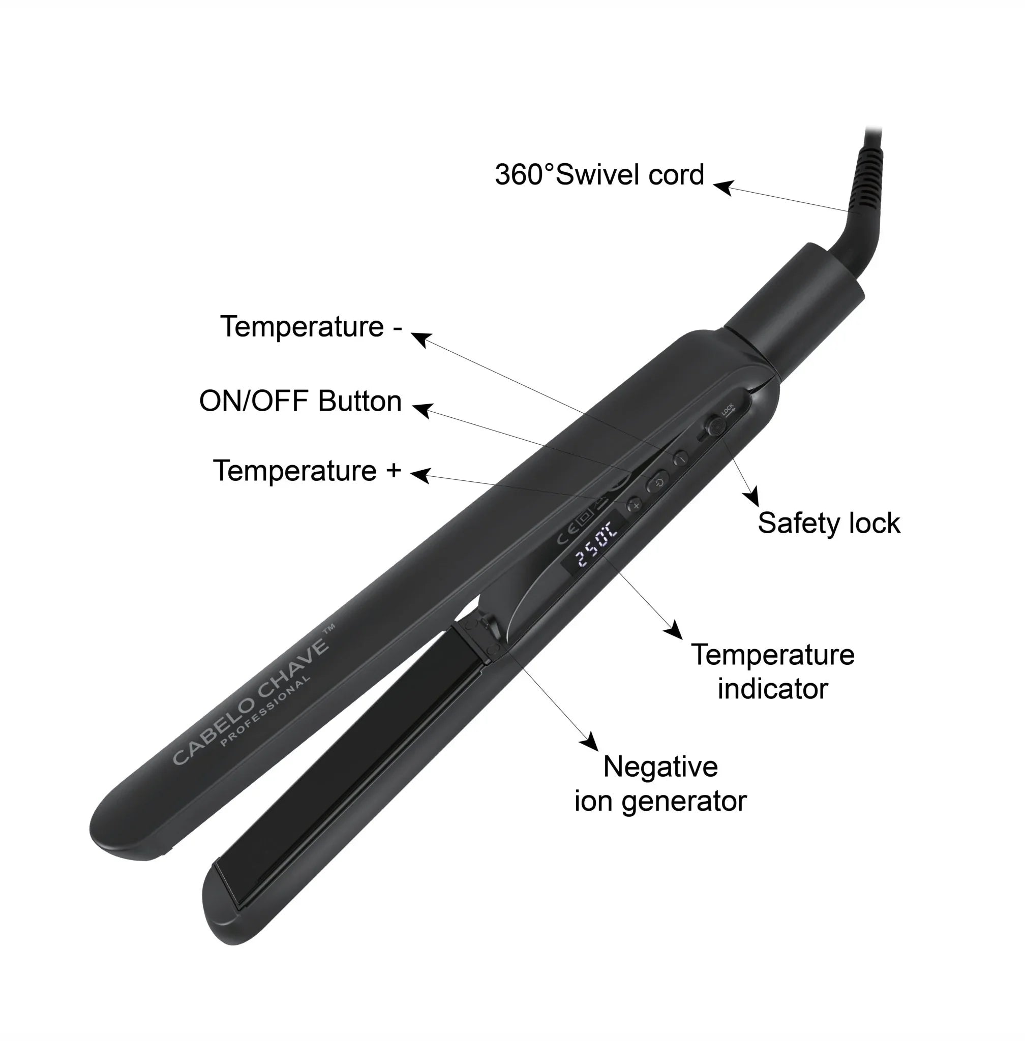 Neo- Straight Hair Iron Machine - Atomic Pharmacy