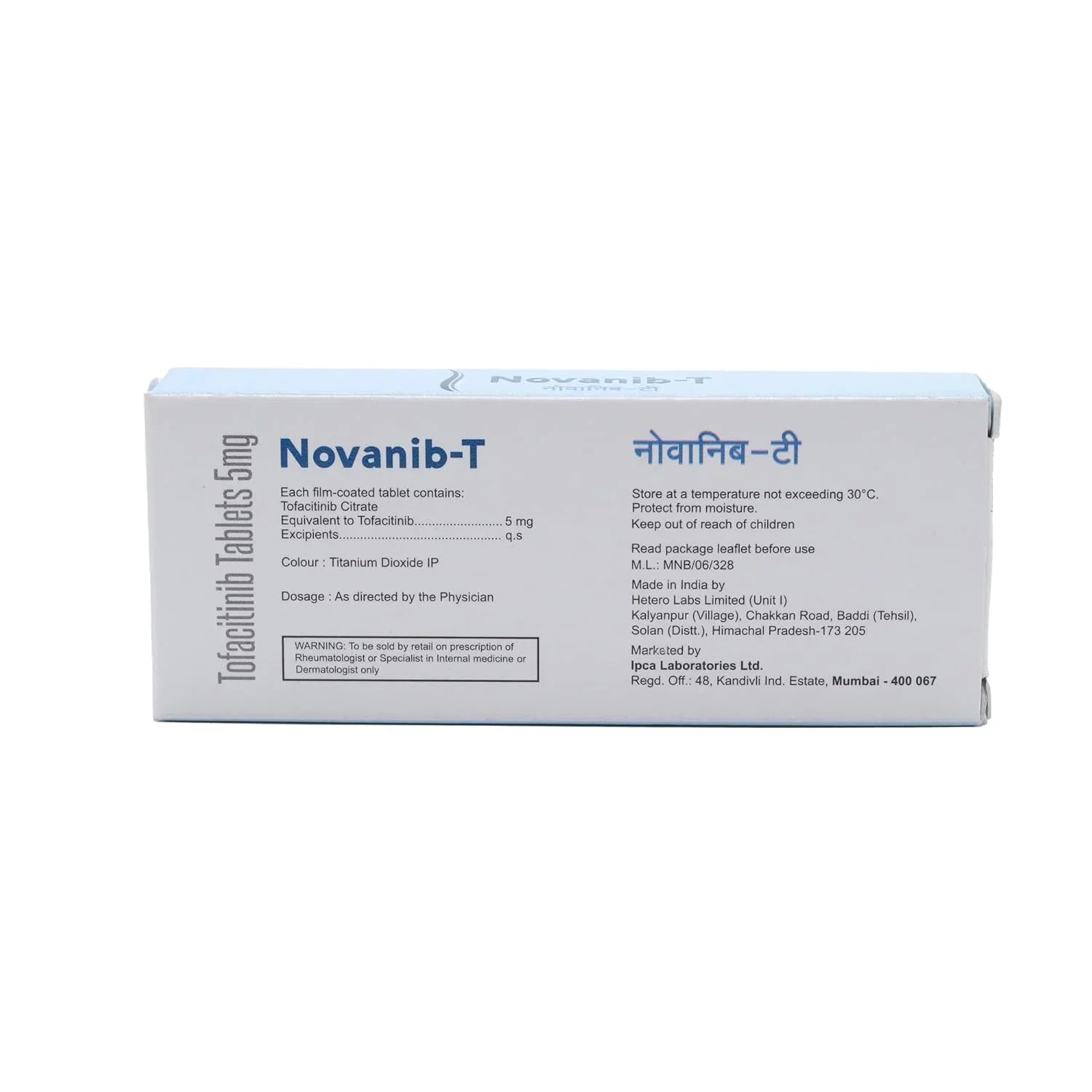 NOVANIB-T 5 - Strip of 10 Tablets - Atomic Pharmacy