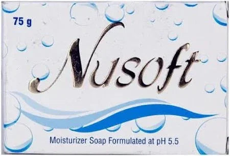 Nusoft Moisturising Soap 75 gm - Atomic Pharmacy