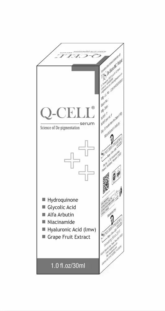 Q-Cell De-Pigmentation Serum - Atomic Pharmacy