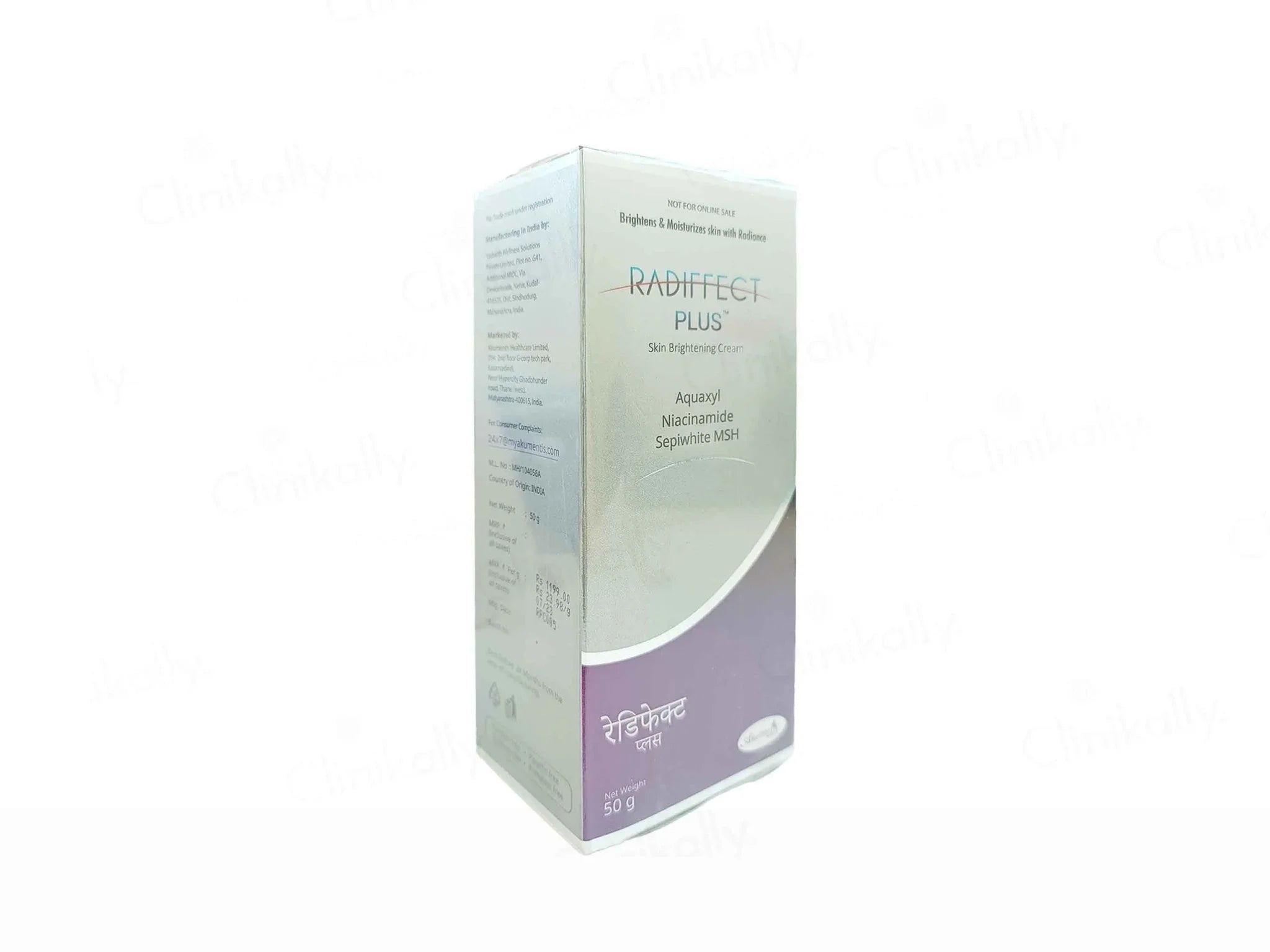 Radiffect Plus Skin Brightening Cream - Atomic Pharmacy