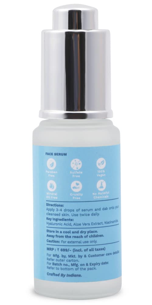 Seekcaus Hydra - intense Face Serum For Men & Women with Aloe vera. - Atomic Pharmacy - Skin Cream
