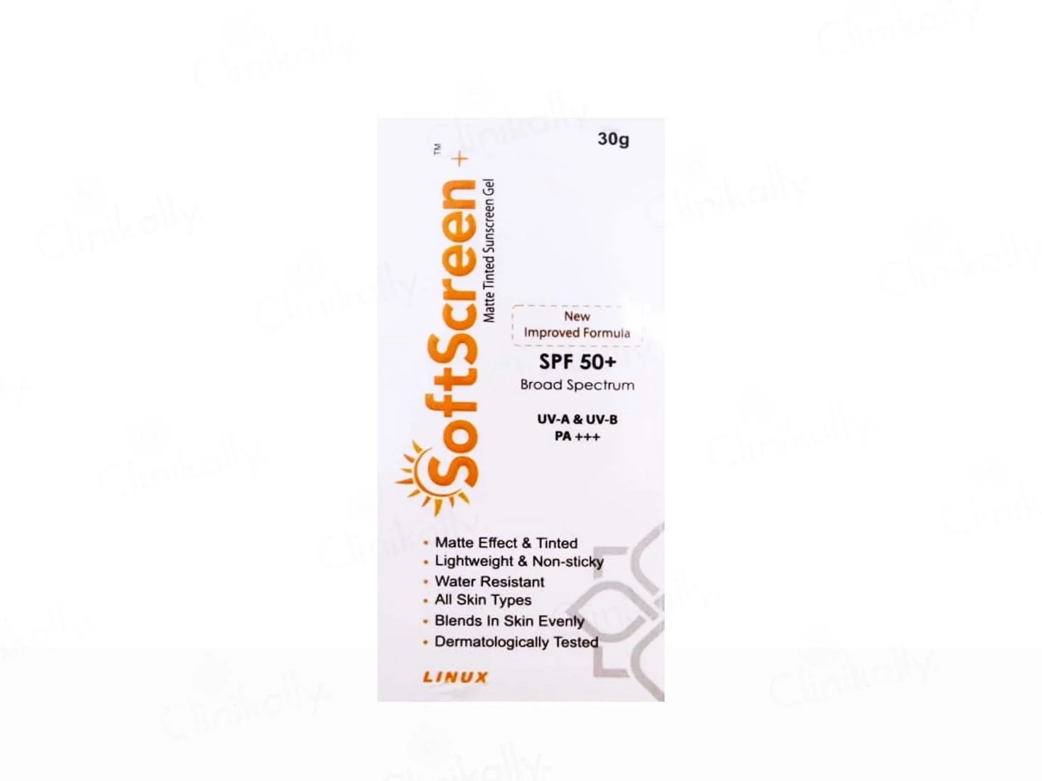 Softscreen+ Matte Tinted Sunscreen Gel SPF 50+ PA+++ - Atomic Pharmacy