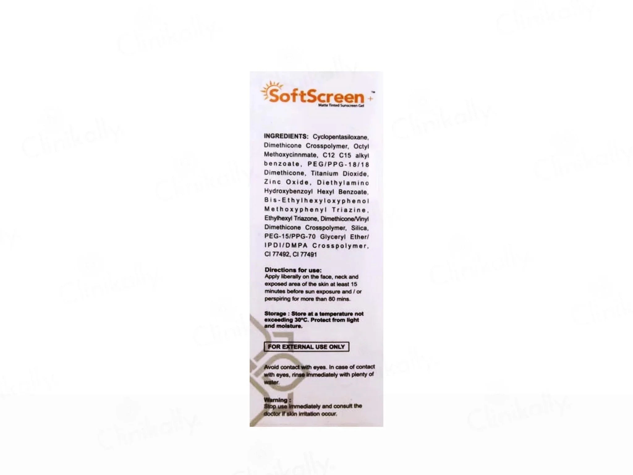 Softscreen+ Matte Tinted Sunscreen Gel SPF 50+ PA+++ - Atomic Pharmacy