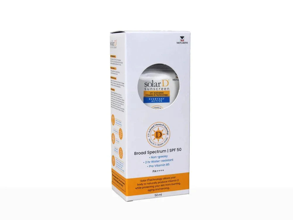 Solar D Sunscreen Everyday Active Sunscreen SPF 50 PA++++ - Atomic Pharmacy