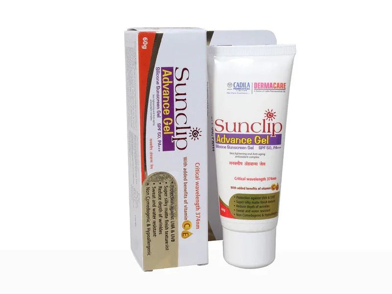 Sunclip Advance Silicone Sunscreen Gel SPF 50 PA+++ - Atomic Pharmacy