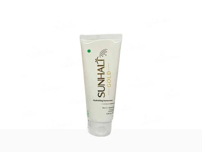 Sunhalt Gold Hydrating Sunscreen SPF 50 PA+++ - Atomic Pharmacy