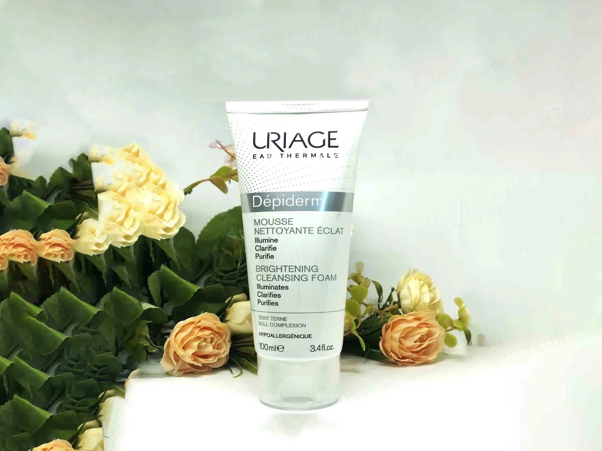Uriage Depiderm Mousse Brightening Cleansing Foam - Atomic Pharmacy
