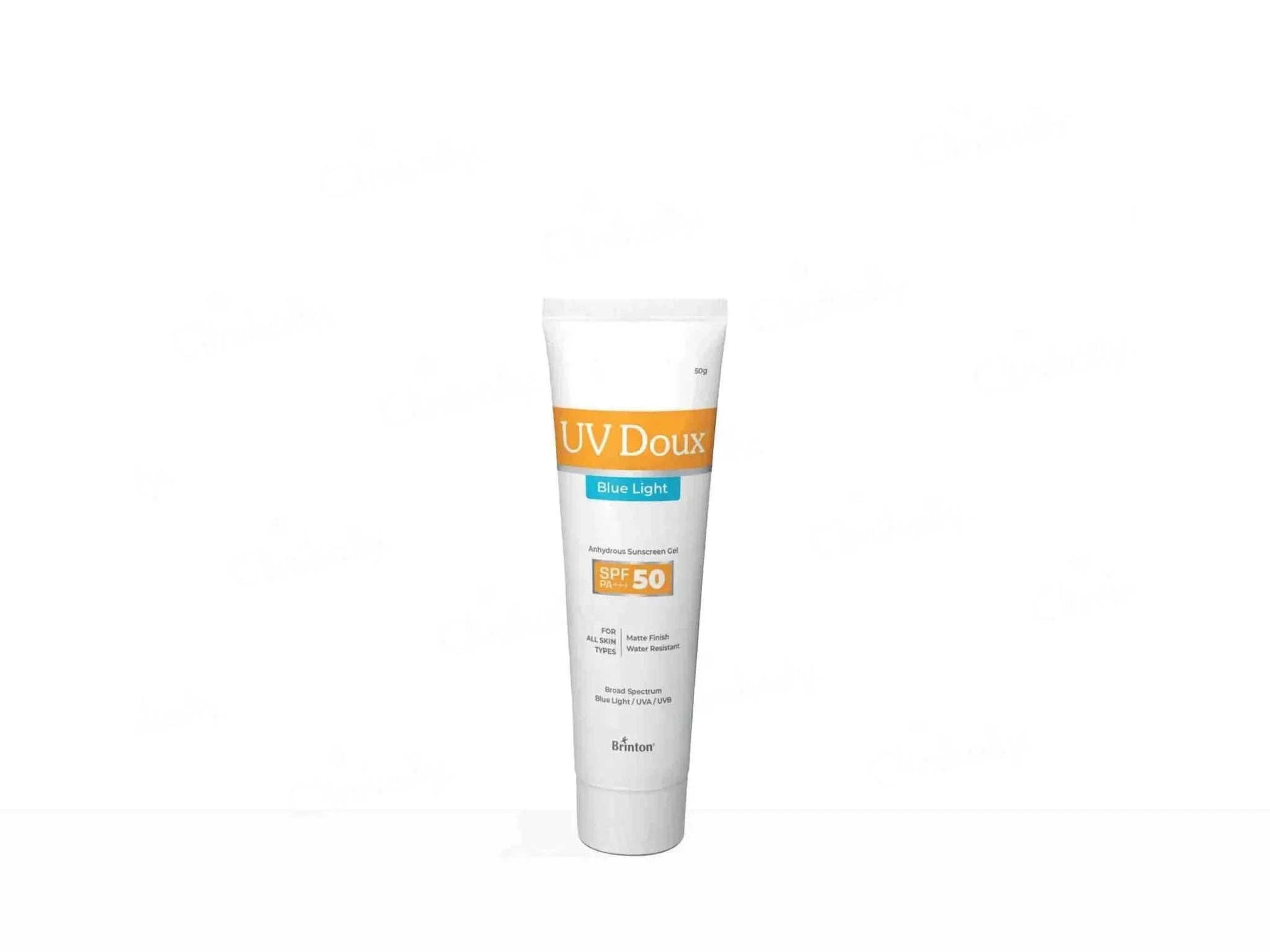 UV Doux Blue Light Anhydrous Sunscreen Gel SPF 50 PA+++ - Atomic Pharmacy