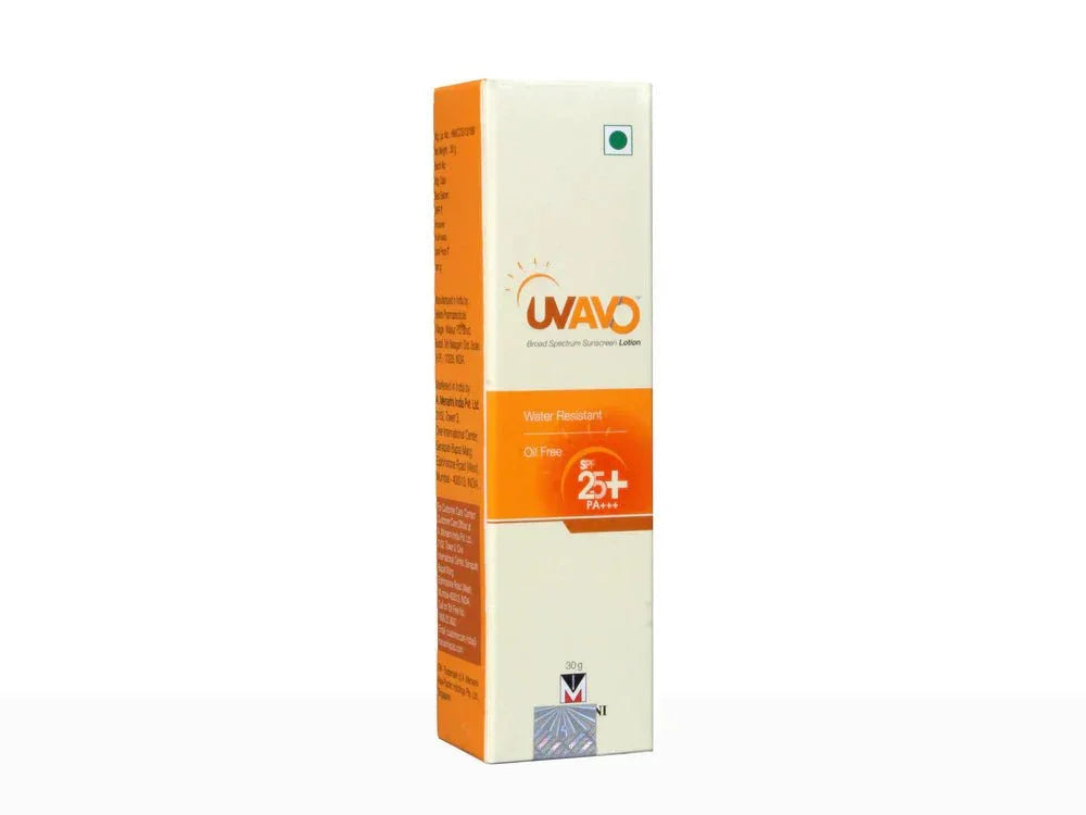 UVAVO Broad Spectrum Sunscreen Lotion SPF 25+ PA+++ - Atomic Pharmacy