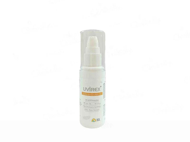 Uvirex Sunscreen Emulsion Gel SPF 50+ - Atomic Pharmacy -