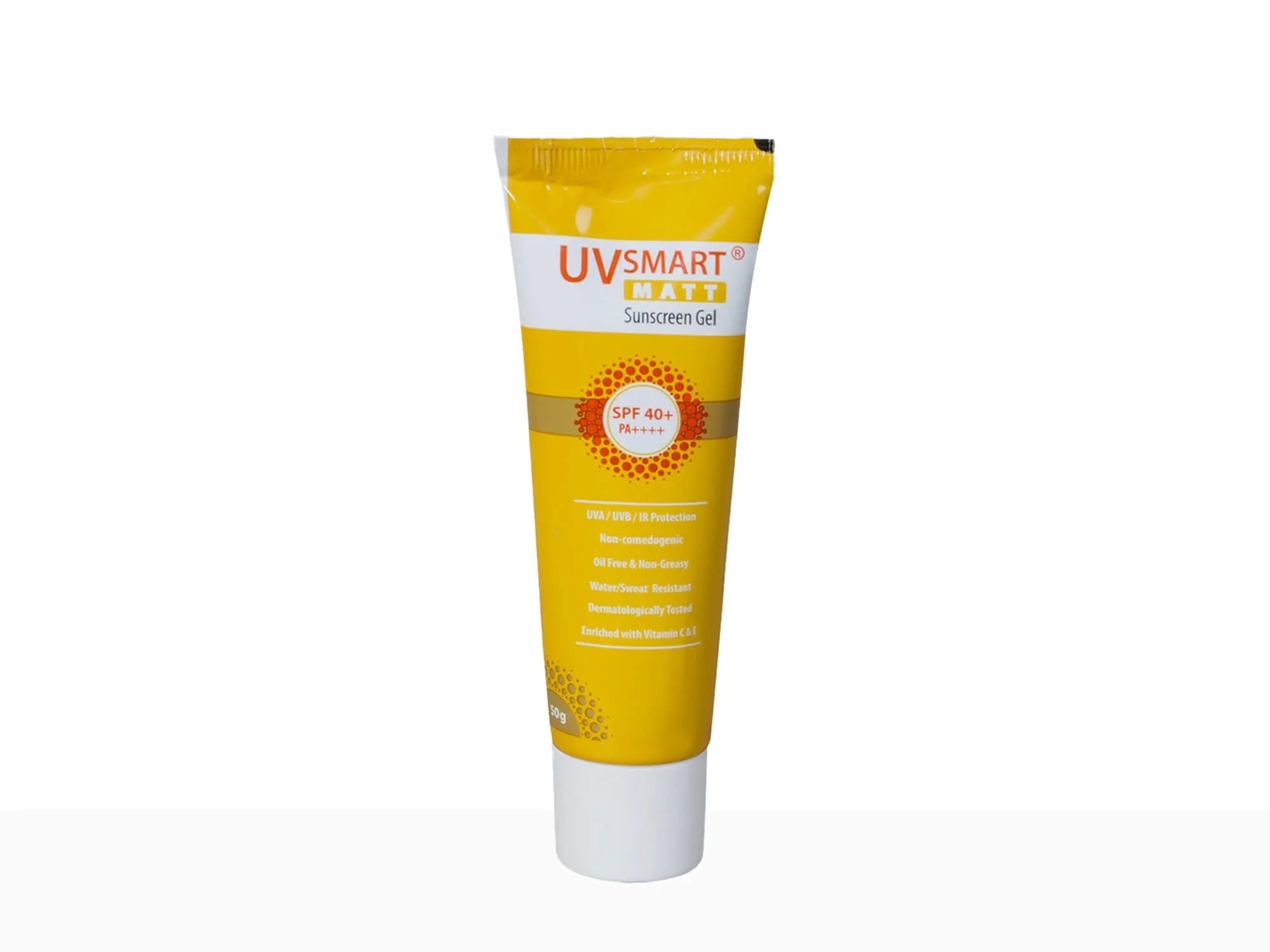 UVsmart Matt Sunscreen Gel SPF 40+/ PA++++ - Atomic Pharmacy