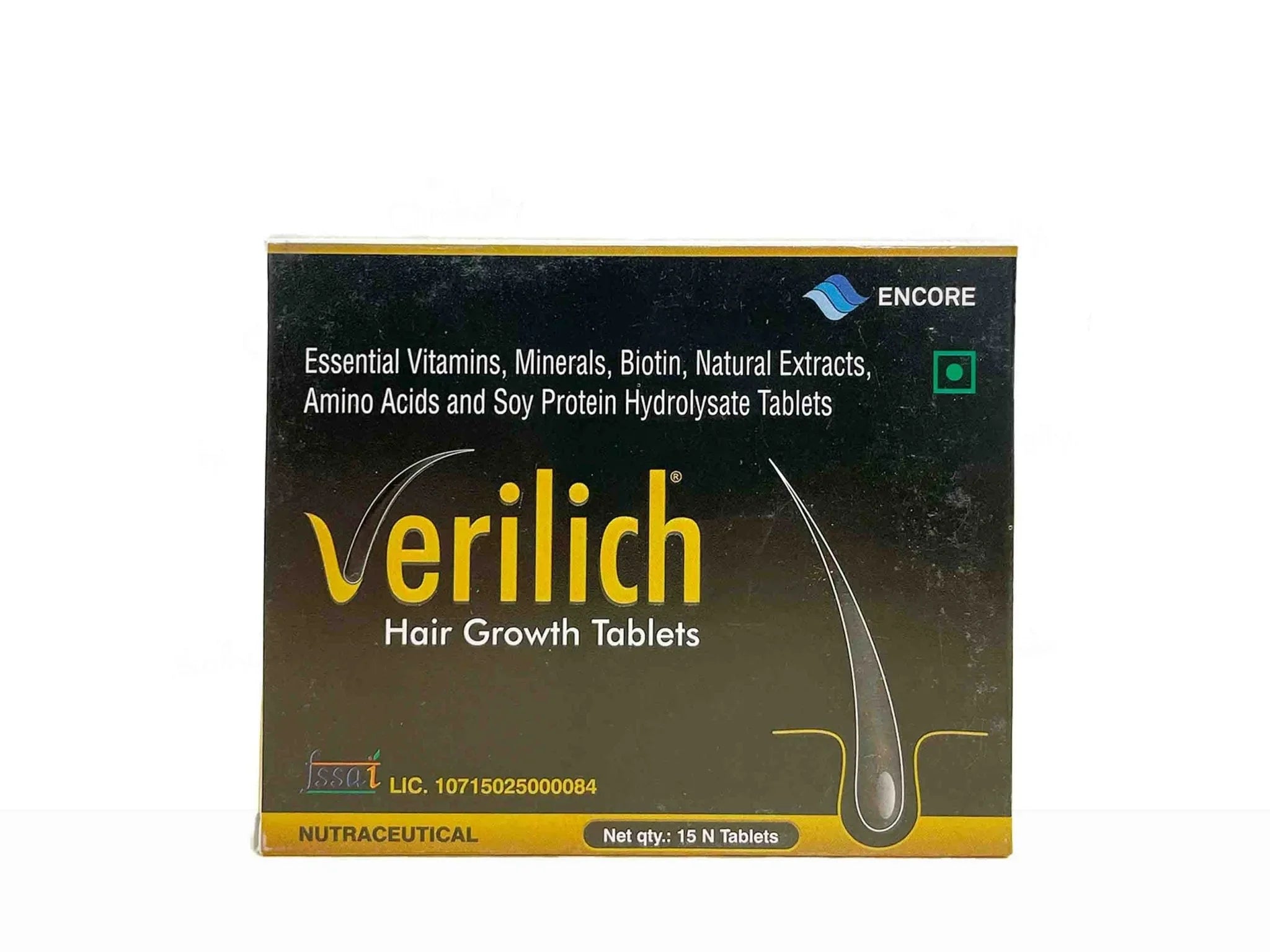 Verilich Hair Growth Tablet - Chocolate Flavour - Atomic Pharmacy