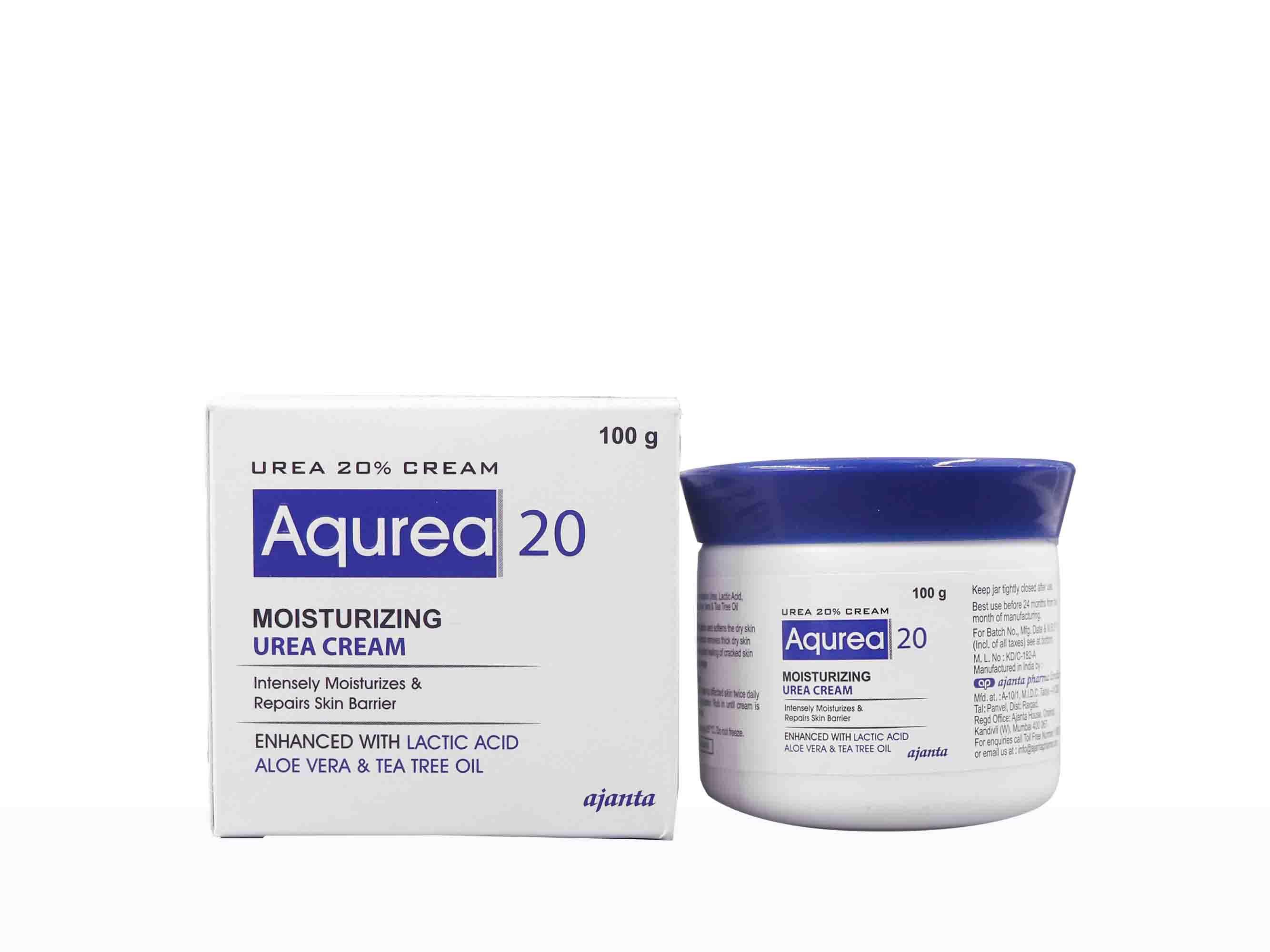 Aqurea 20 Moisturizing Urea Cream - Atomic Pharmacy