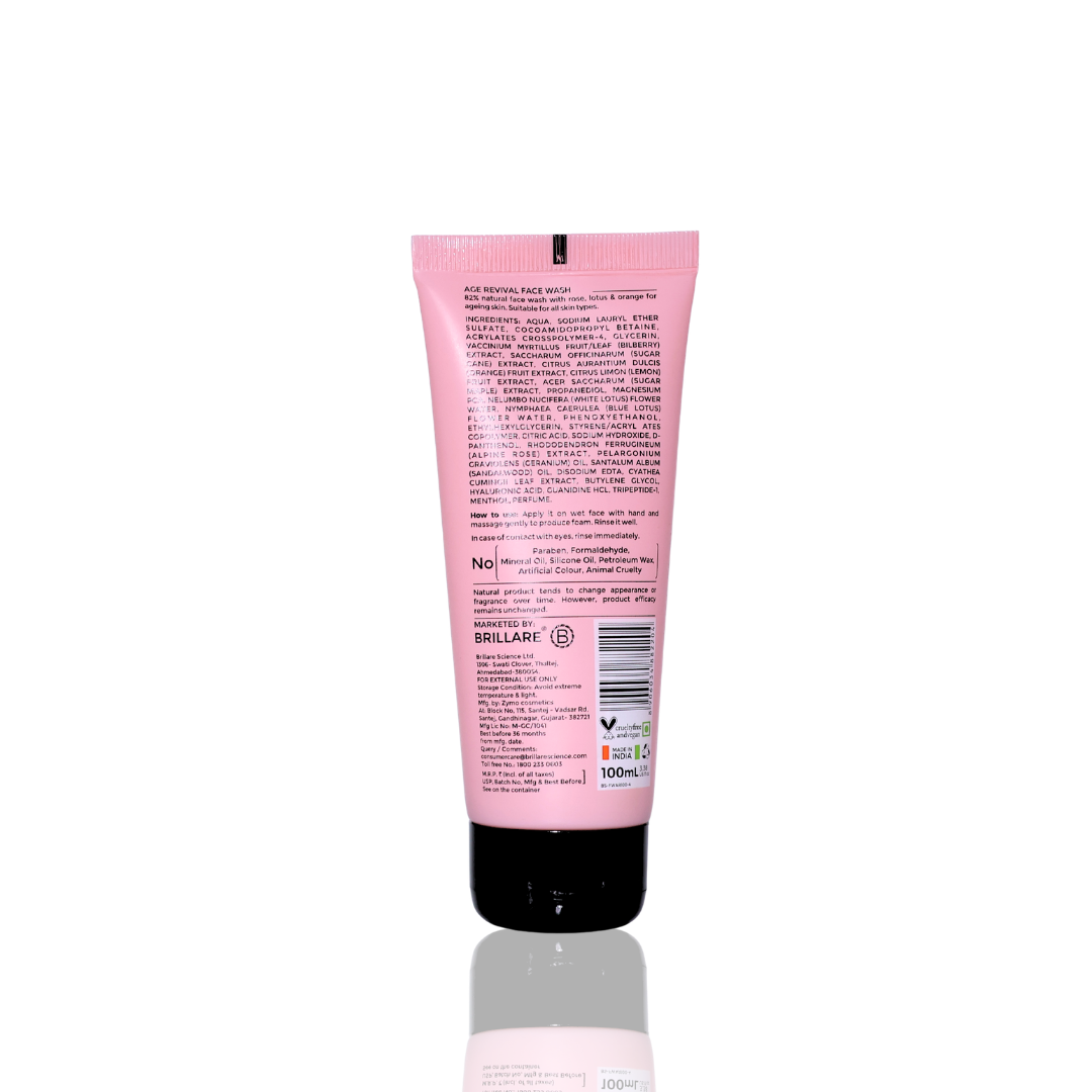 Brillare Professional Age Revival Face Wash (100ml)
