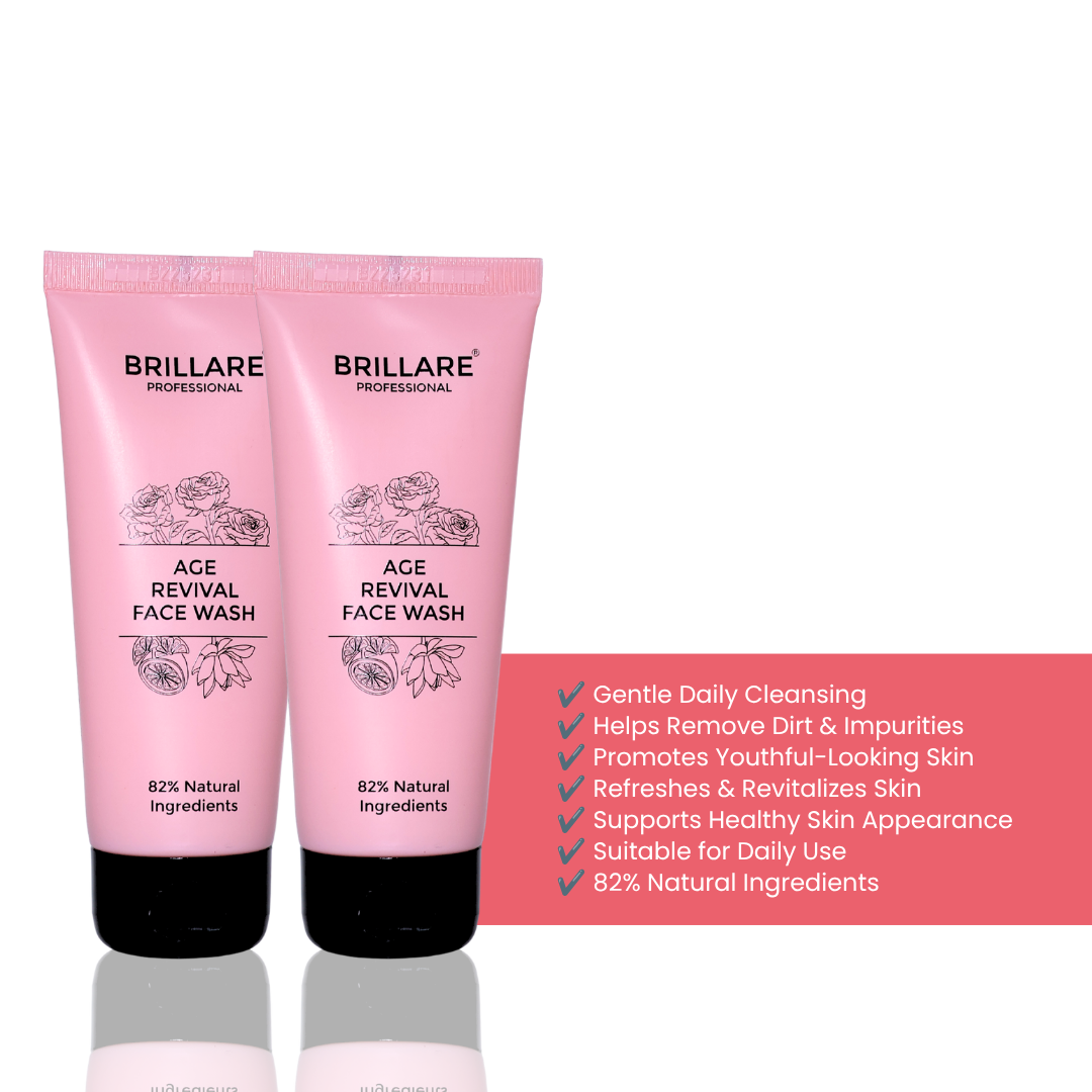 Brillare Professional Age Revival Face Wash (100ml)