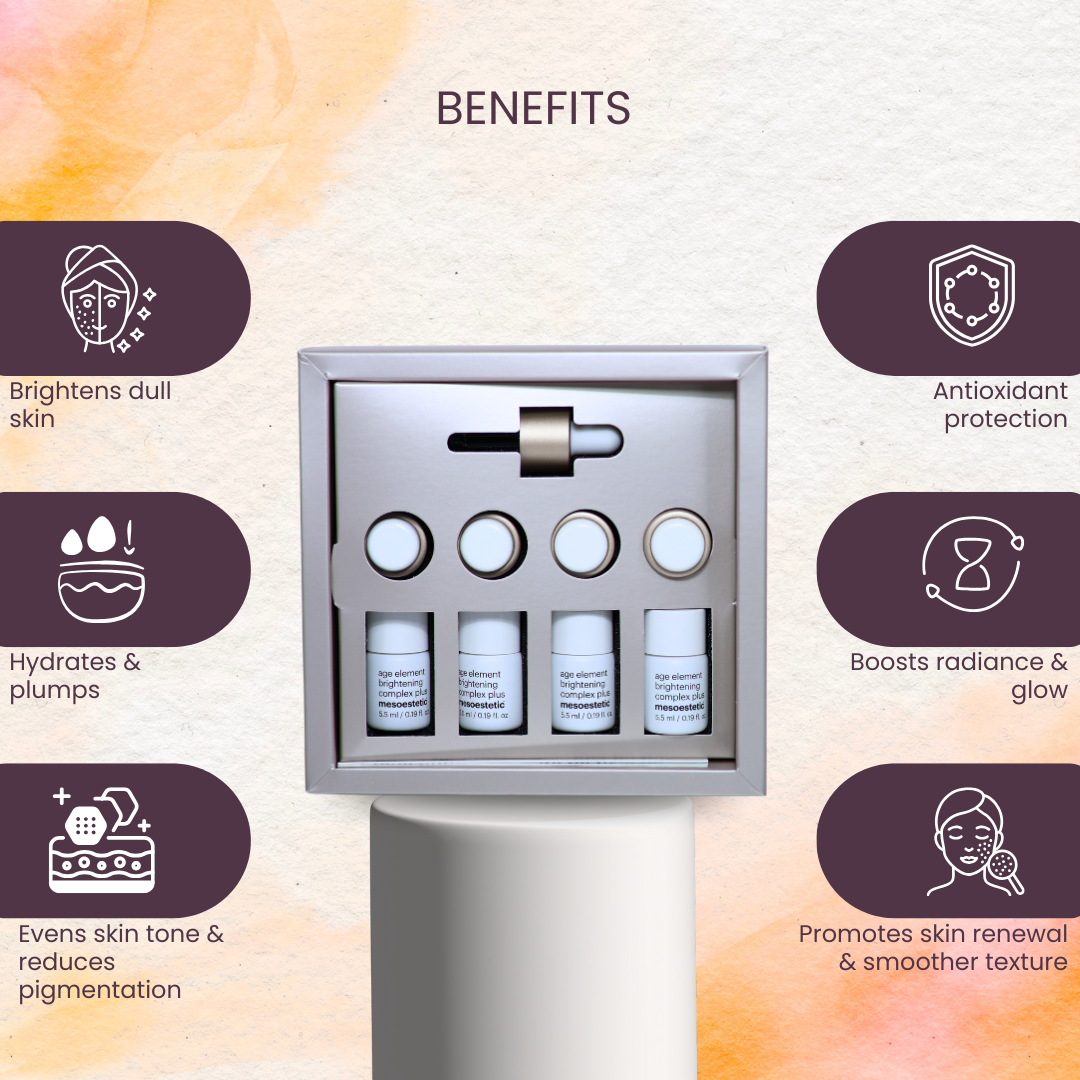 Mesoestetic Age Element Brightening Complex Plus - 4 x 5.5 ml