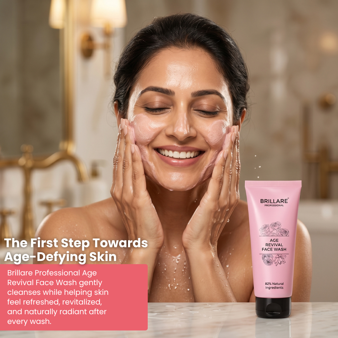 Brillare Professional Age Revival Face Wash (100ml)