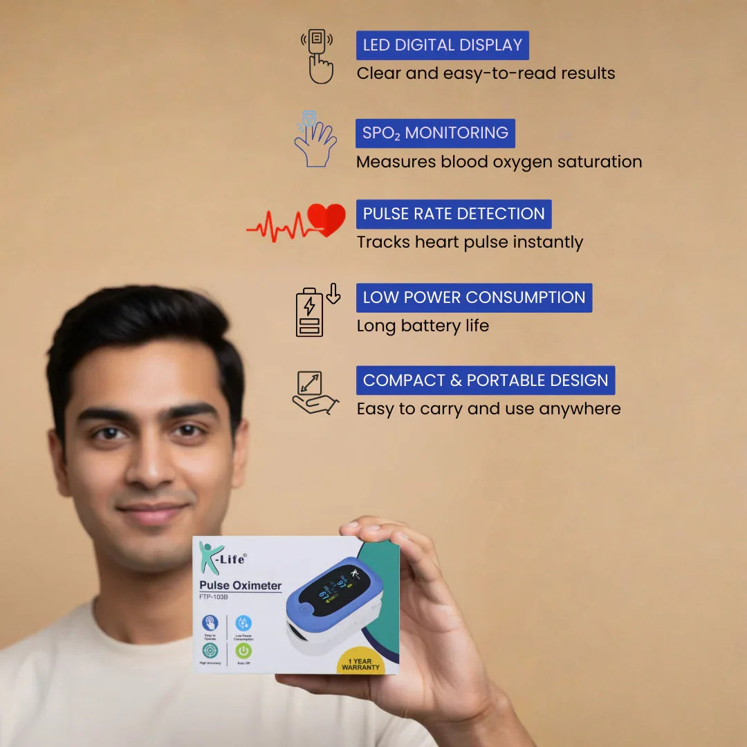 K-Life Pulse Oximeter FTP-103B