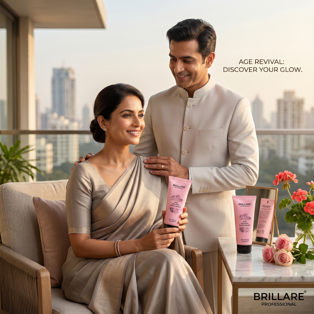 Brillare Professional Age Revival Face Wash (100ml)