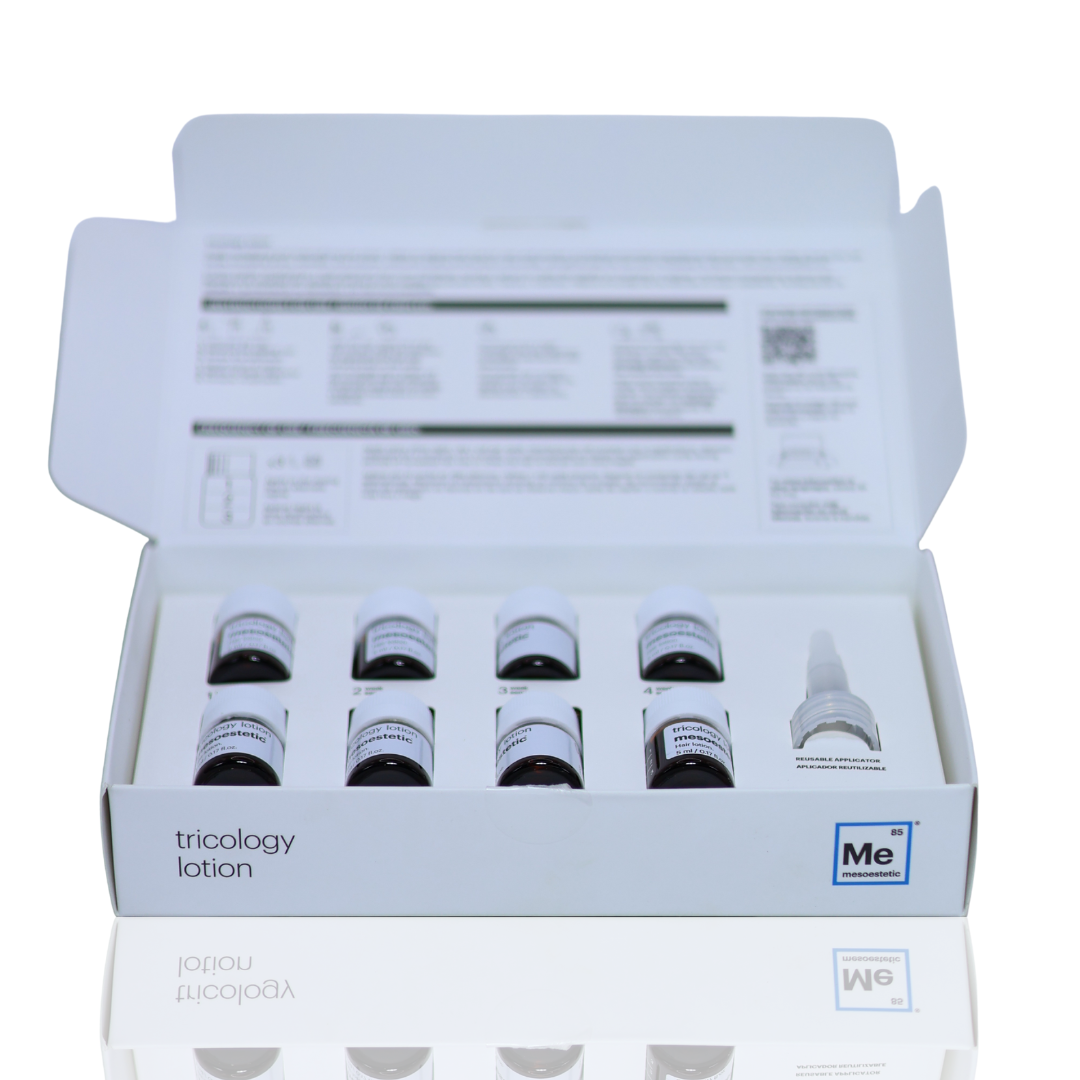 Mesoestetic tricology lotion solution with vitamins for hair loss