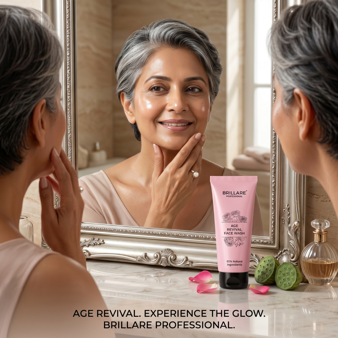 Brillare Professional Age Revival Face Wash (100ml)