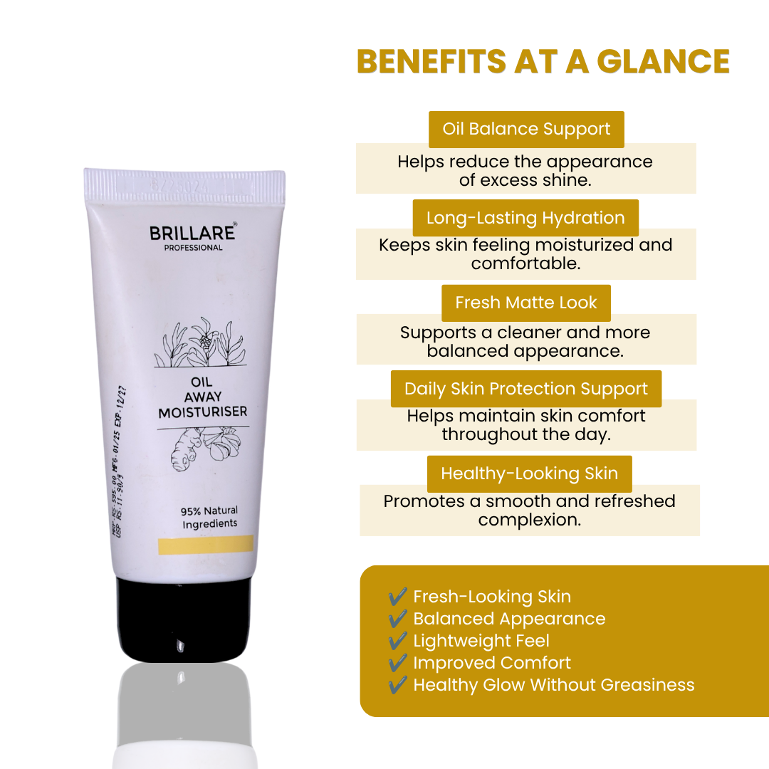 Brillare Professional Oil Away Moisturiser (50g)