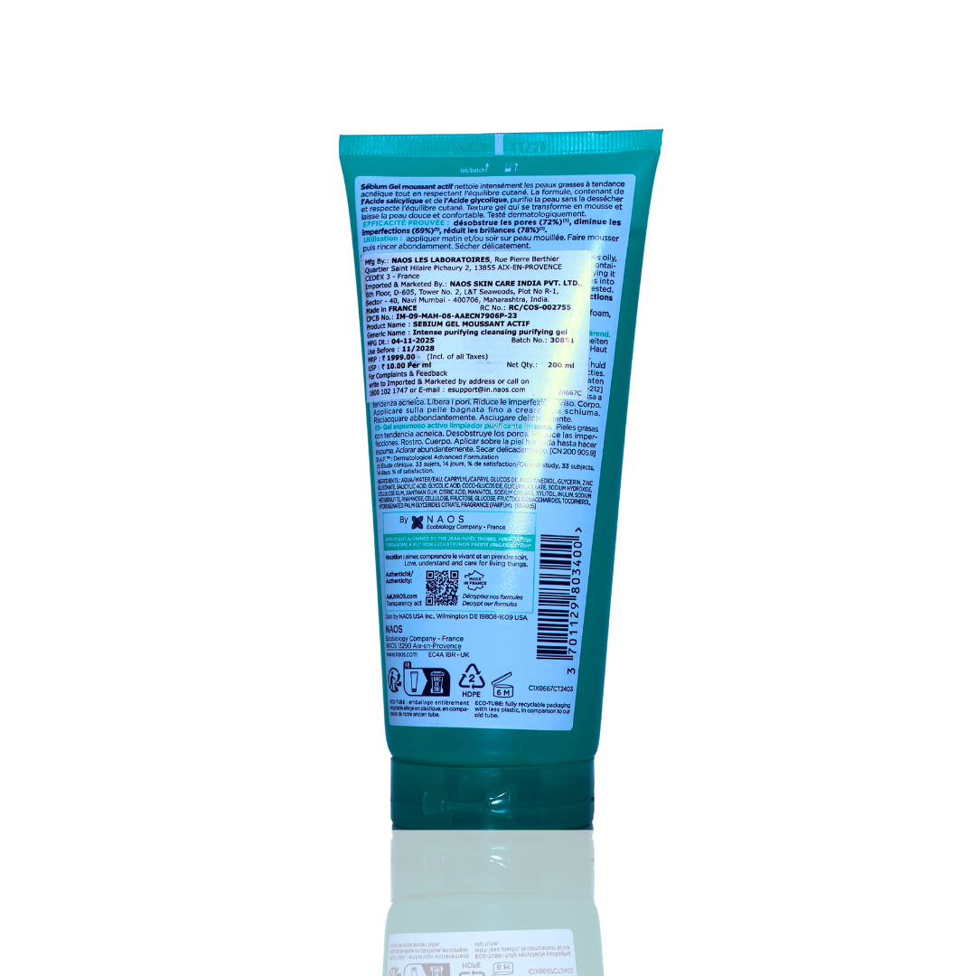 Bioderma Sebium Gel Moussant Actif