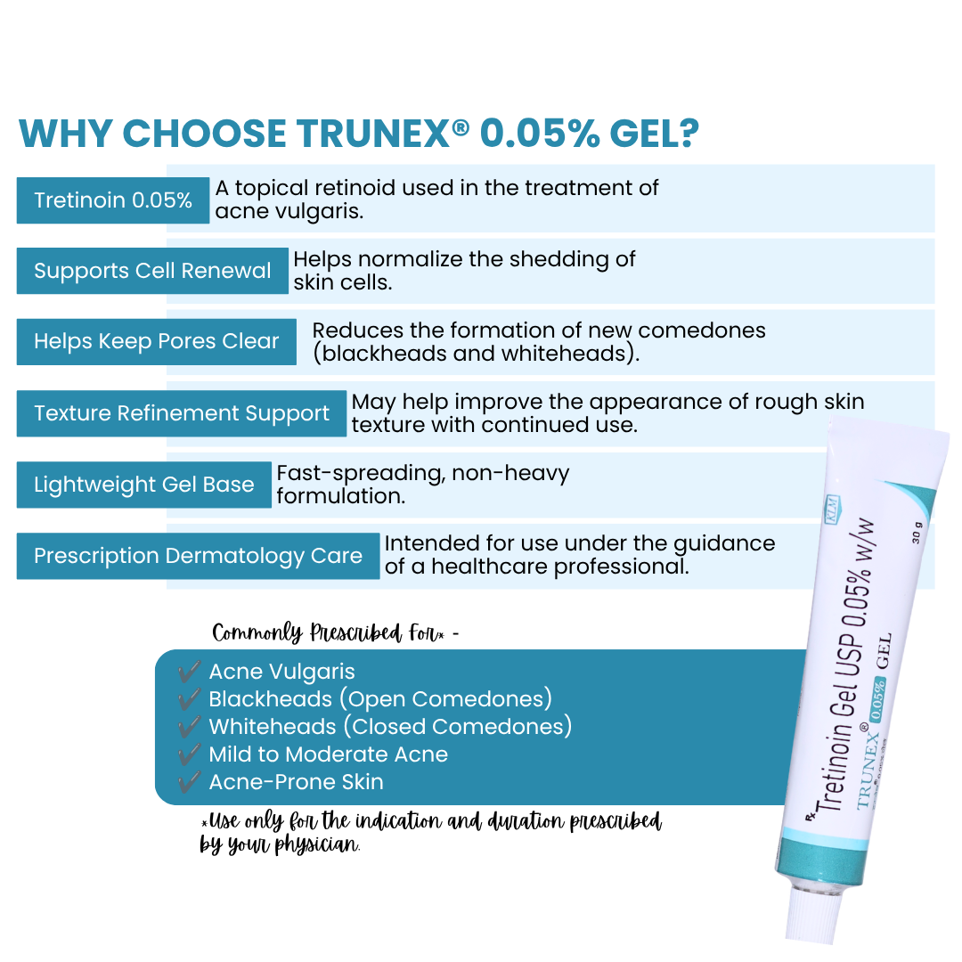 KLM TRUNEX® 0.05% GEL