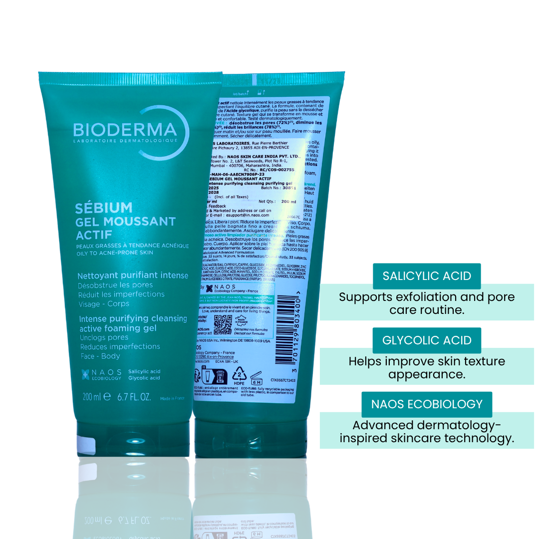 Bioderma Sebium Gel Moussant Actif