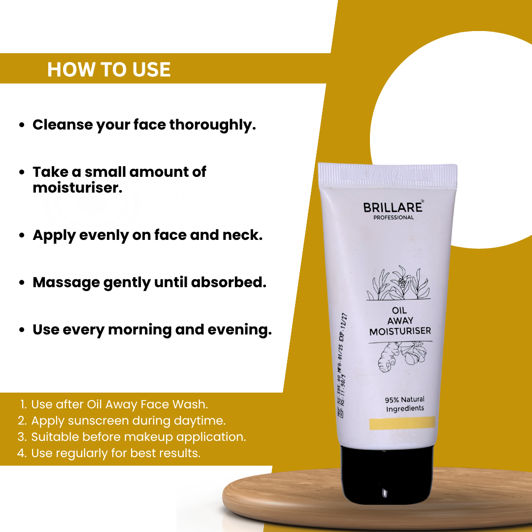 Brillare Professional Oil Away Moisturiser (50g)