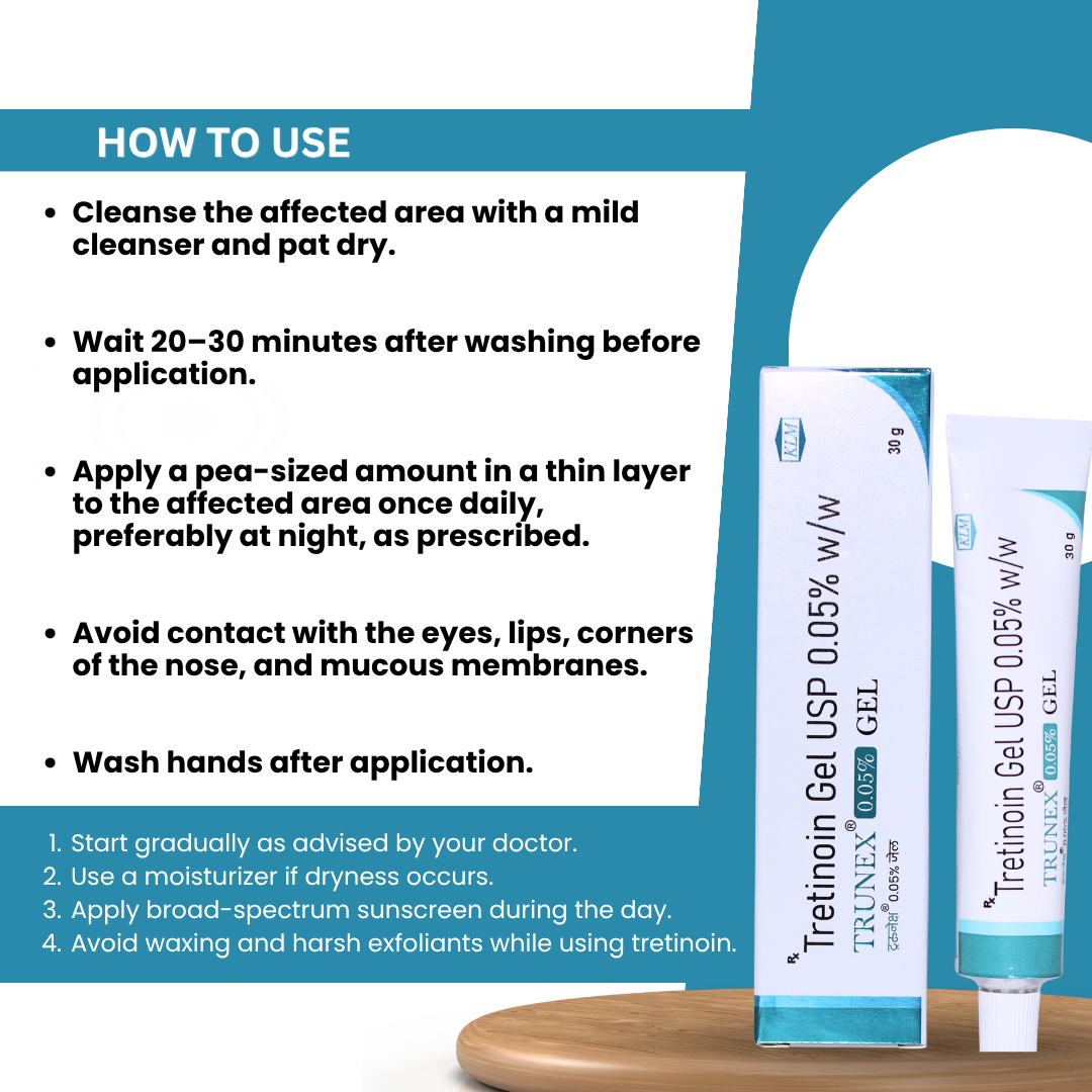 KLM TRUNEX® 0.05% GEL