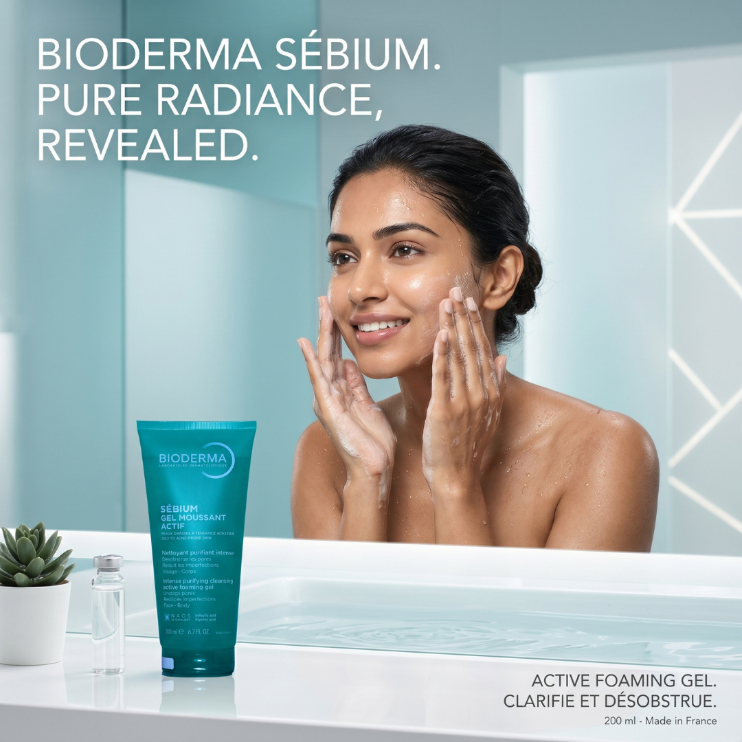 Bioderma Sebium Gel Moussant Actif
