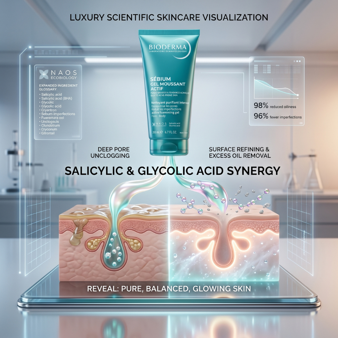 Bioderma Sebium Gel Moussant Actif