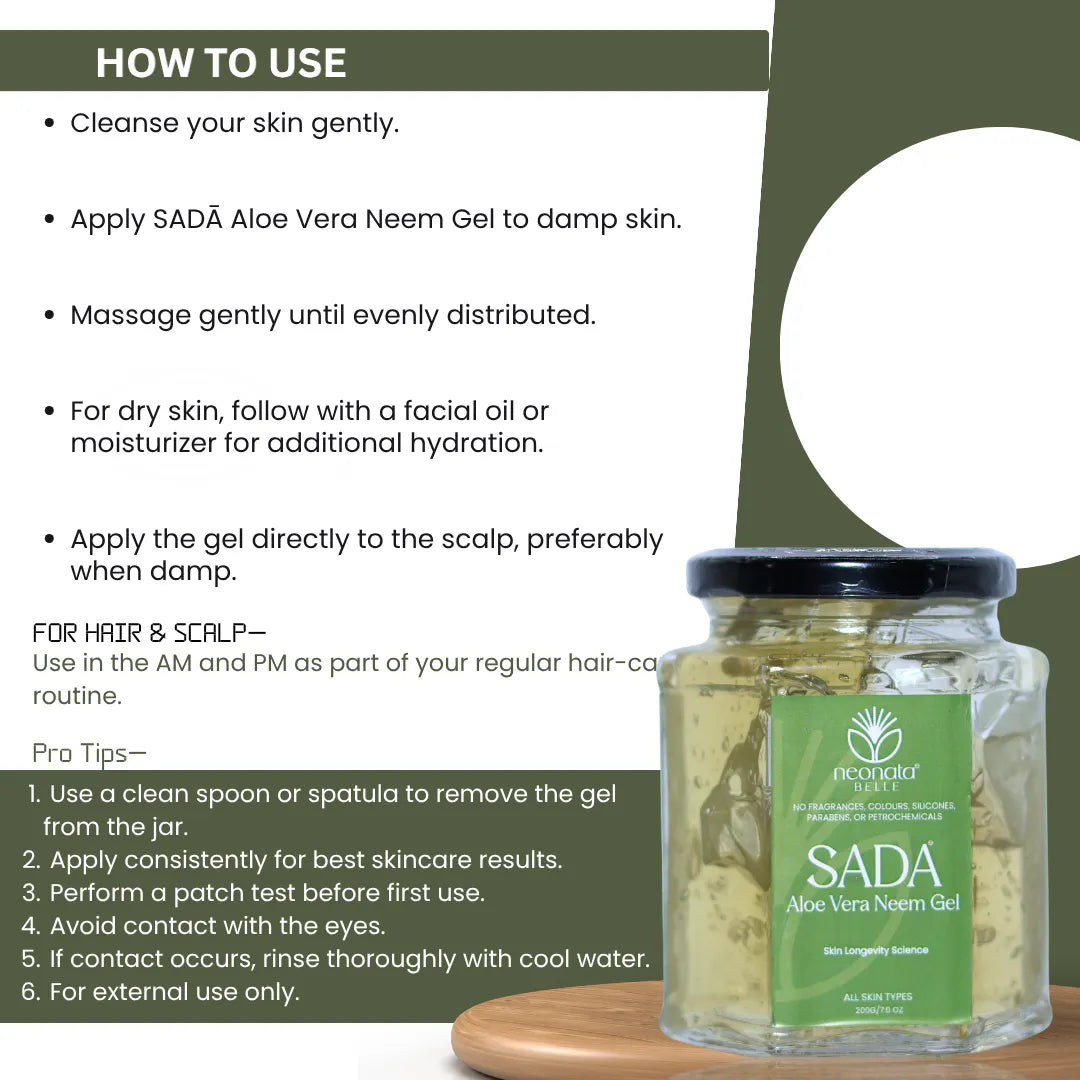 Neonata Belle Sada Aloe Vera Neem Gel