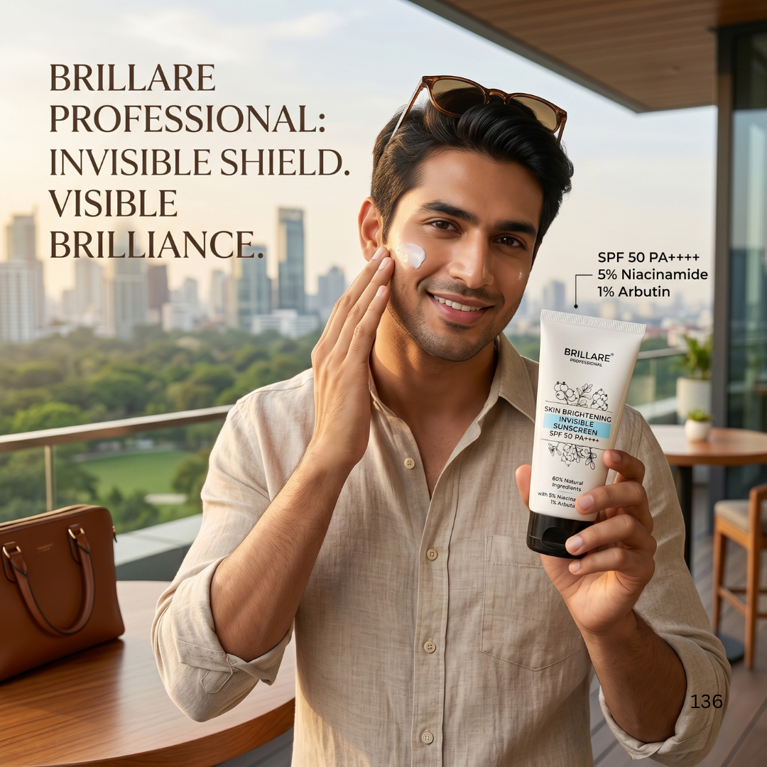Brillare Professional Skin Brightening Invisible Sunscreen SPF 50PA++++ (50g)