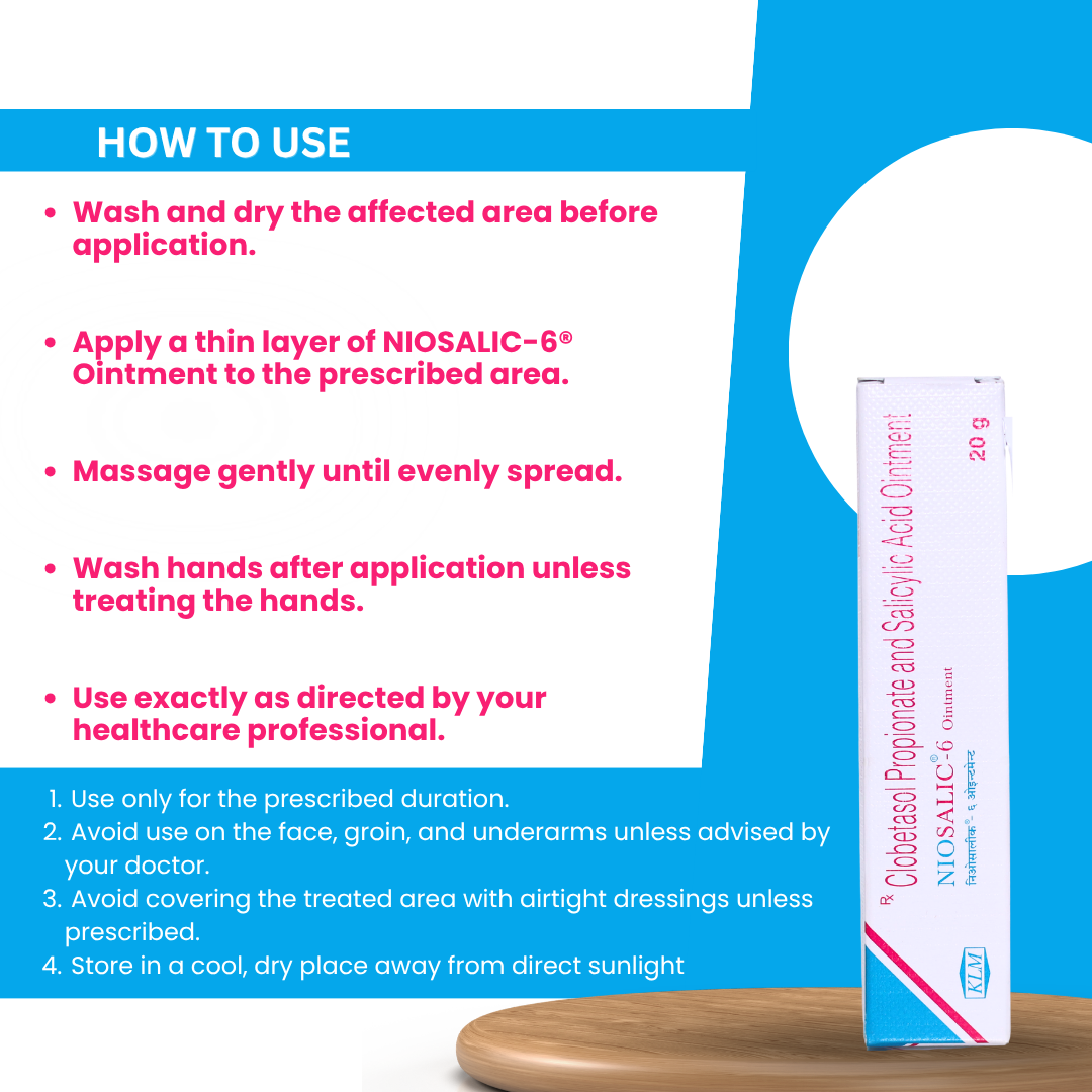 KLM NIOSALIC-6® Ointment