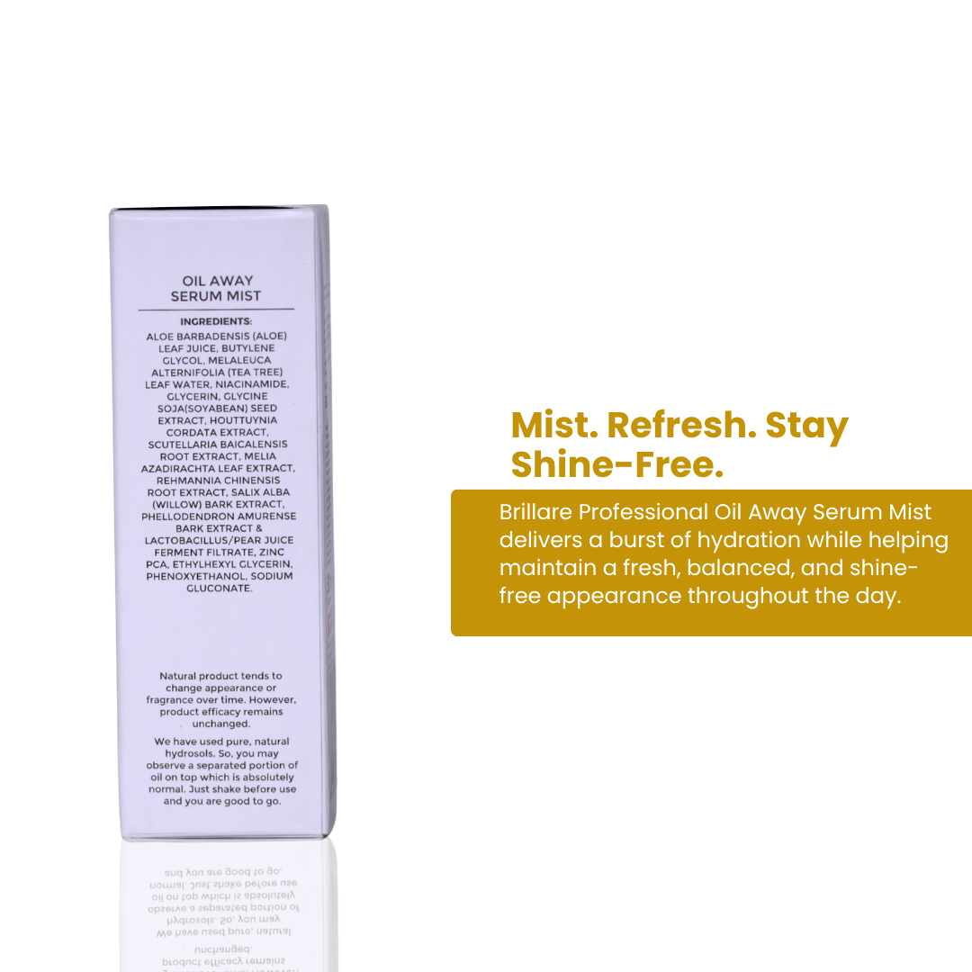 Brillare Professional Oil Away Serum Mist (50ml)