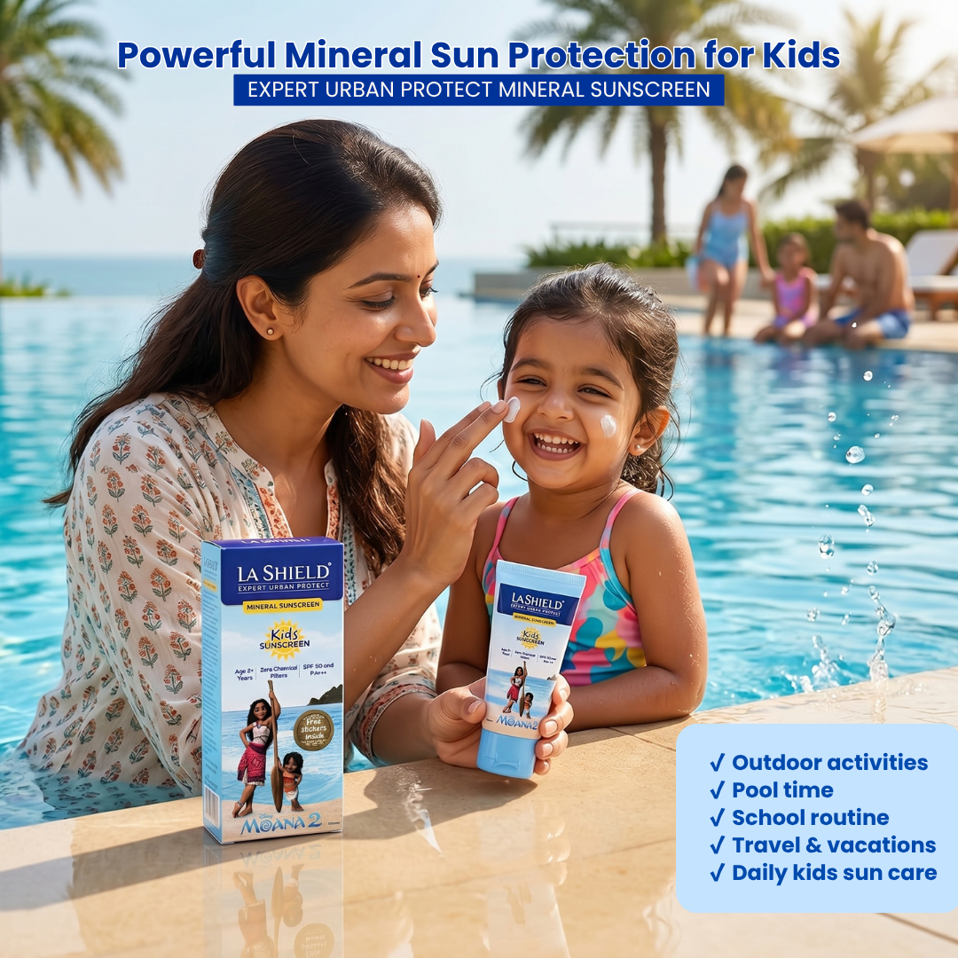 La Shield Kids Mineral Sunscreen SPF 50 PA+++