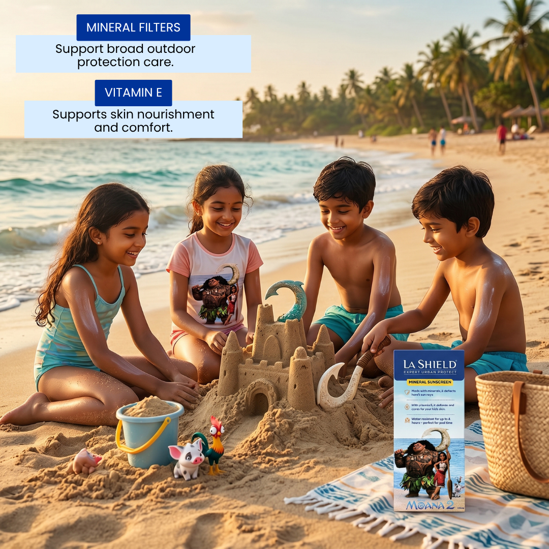 La Shield Kids Mineral Sunscreen SPF 50 PA+++