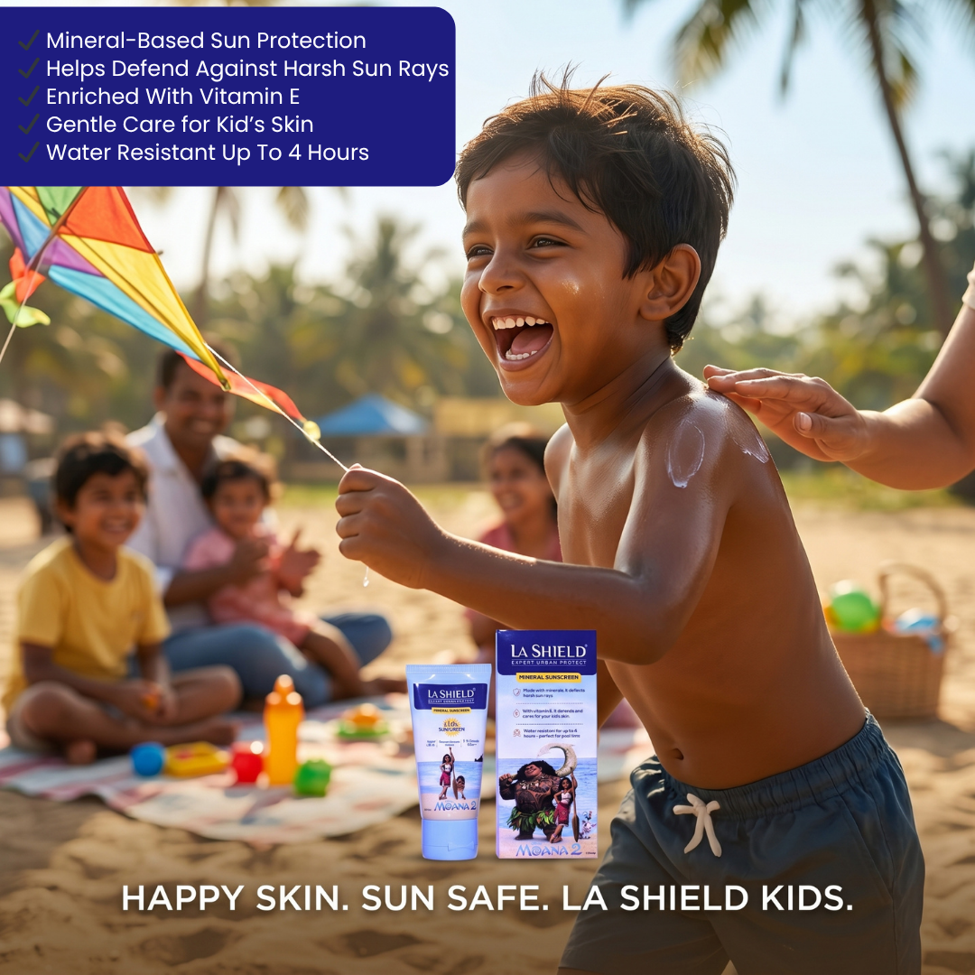 La Shield Kids Mineral Sunscreen SPF 50 PA+++