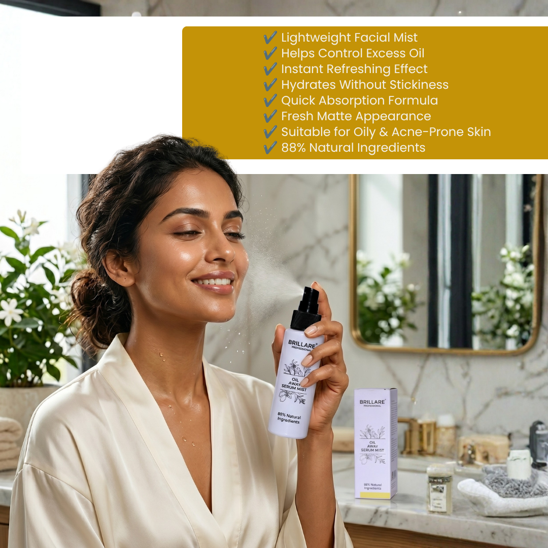 Brillare Professional Oil Away Serum Mist (50ml)