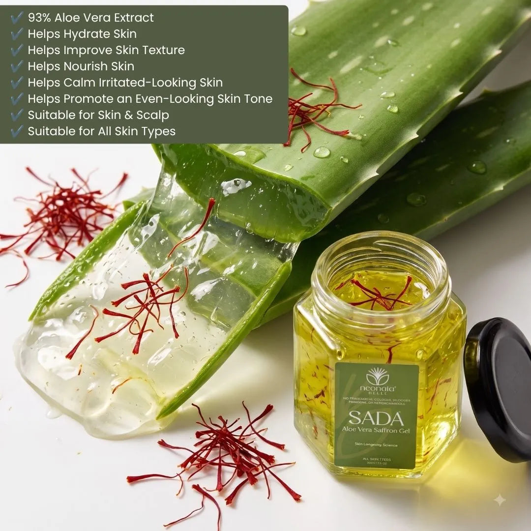Neonata Belle Sada Aloe Vera Saffron Gel