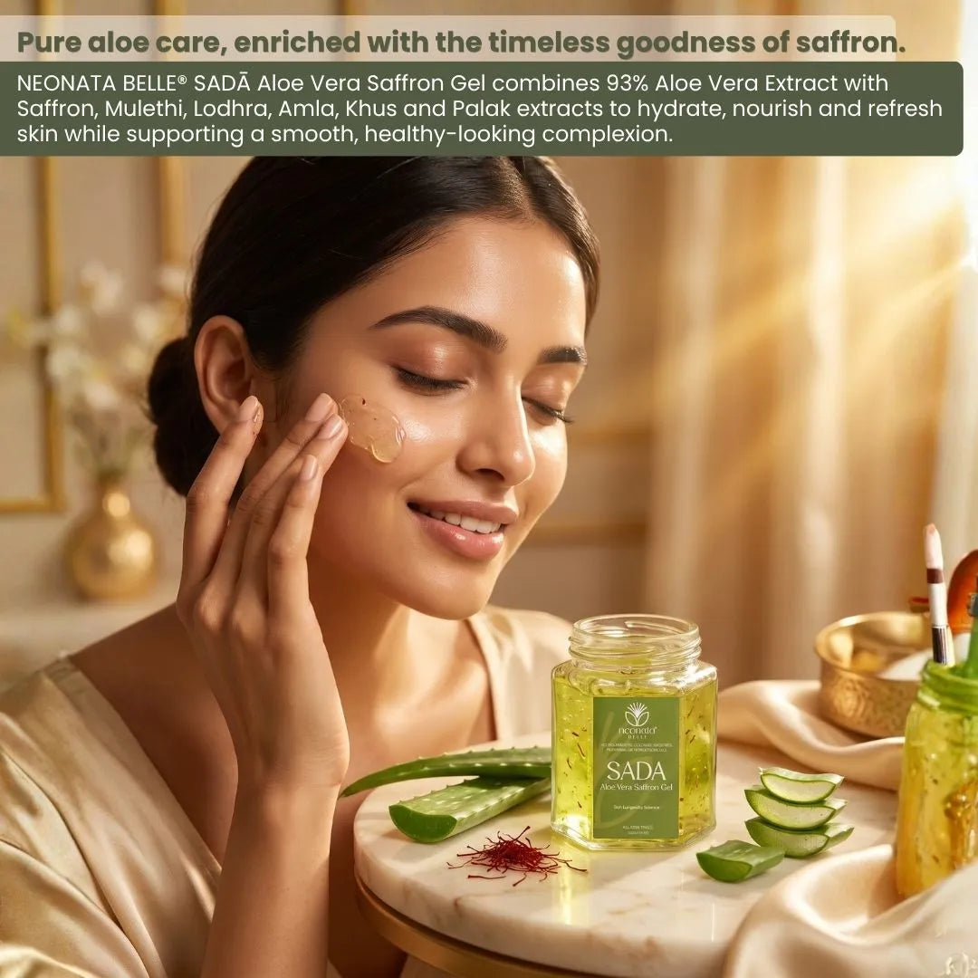 Neonata Belle Sada Aloe Vera Saffron Gel