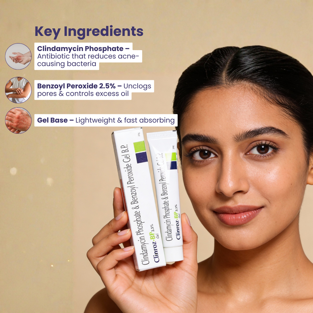 Clinroz-BP 2.5% Gel