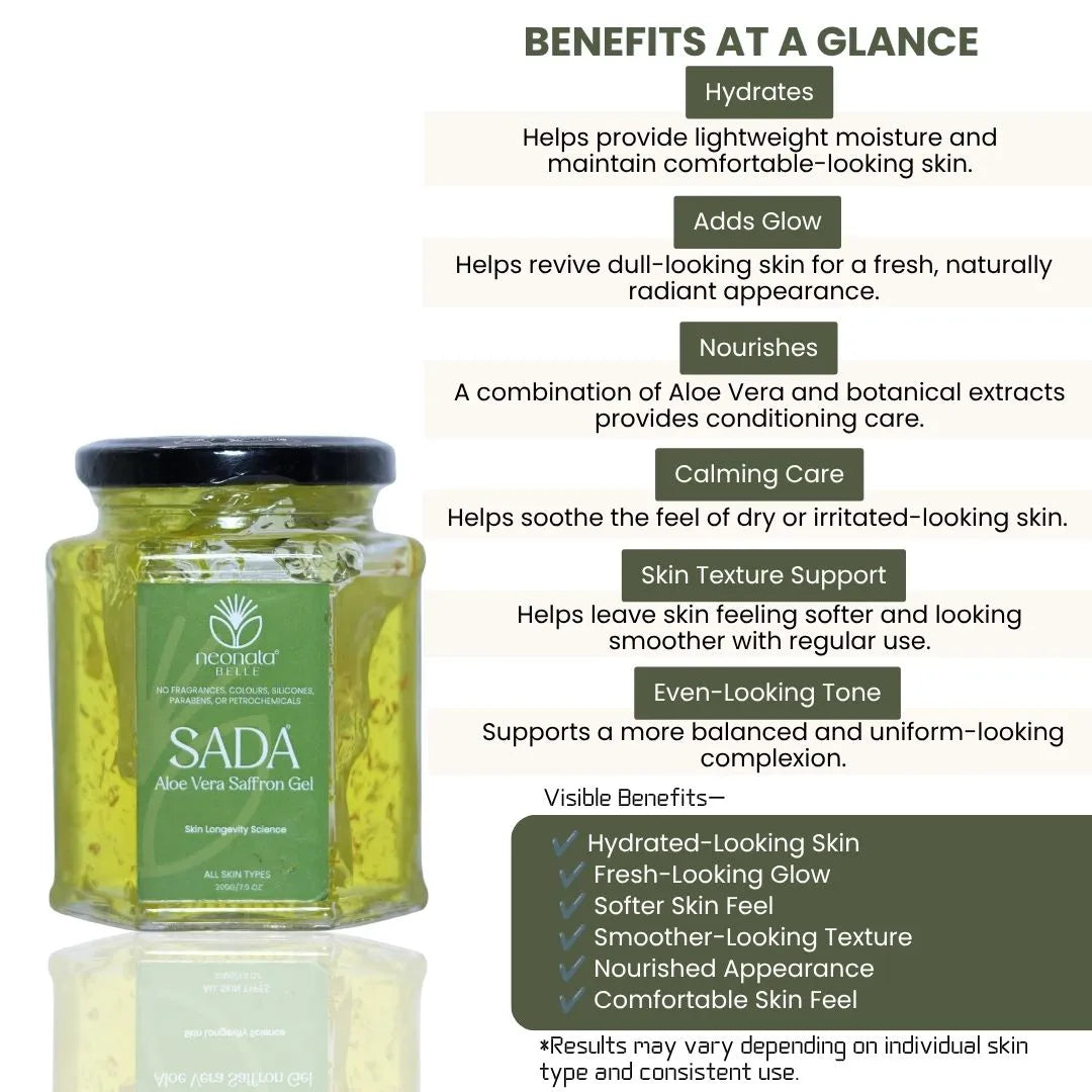 Neonata Belle Sada Aloe Vera Saffron Gel